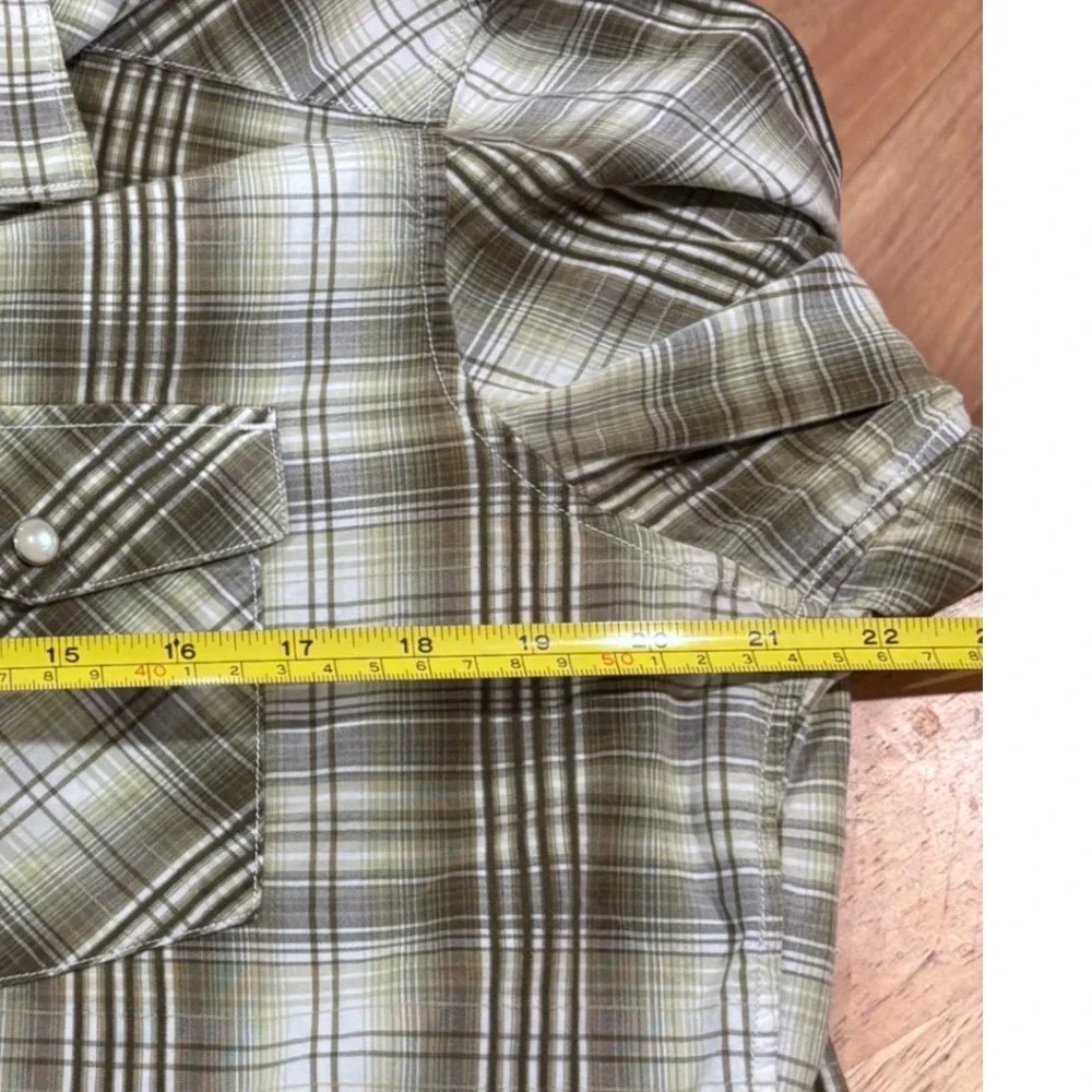 Banana‎ Republic Mens Slim Fit Plaid Long Sleeve Button Down Shirt Size L